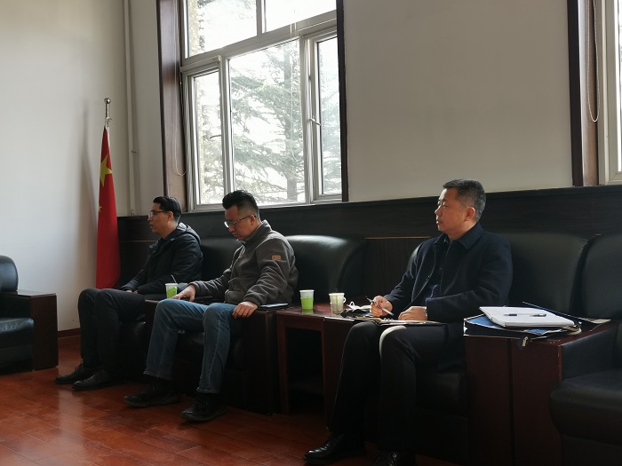 洛陽建材建筑設計研究院與義馬市政府生活垃圾處理項目洽談會